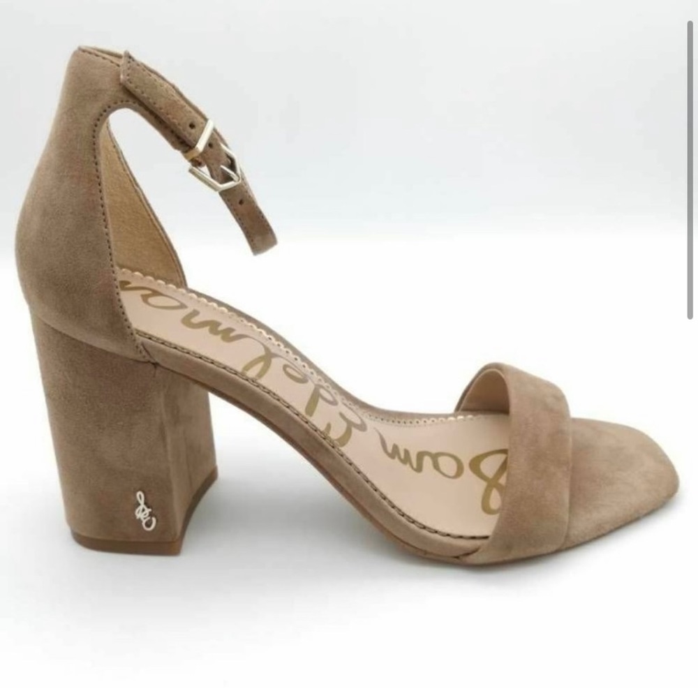 Sam Edelman Daniella Sandals Heels Tan 8